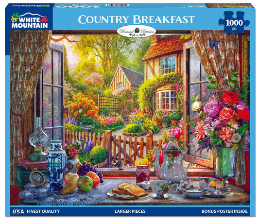 Country Breakfast (2095pz) - 1000 Piece Jigsaw Puzzle