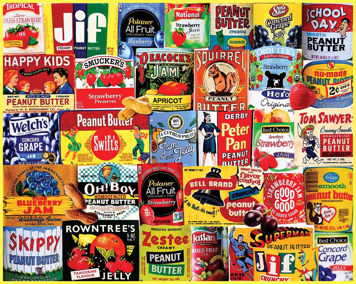 Peanut Butter & Jelly (2020pz) - 1000 Piece Jigsaw Puzzle