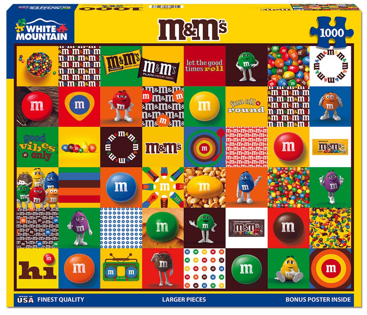 M&M'S Fun (2035pz) - 1000 Piece Jigsaw Puzzle