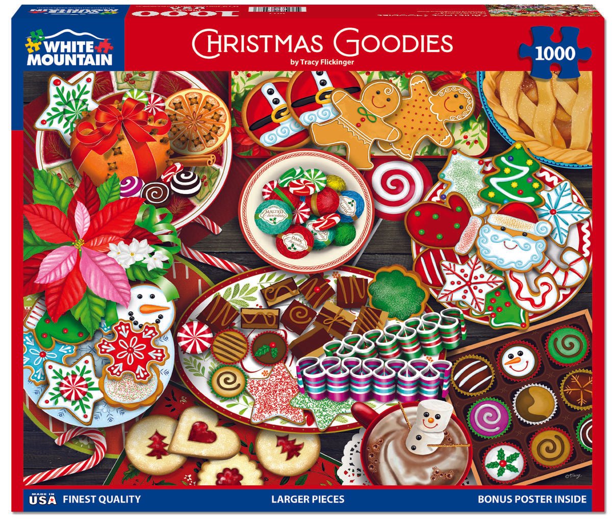 Christmas Goodies (2077pz) - 1000 Piece Jigsaw Puzzle