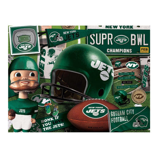 NY Jets - Retro (951445) - 500 Pieces
